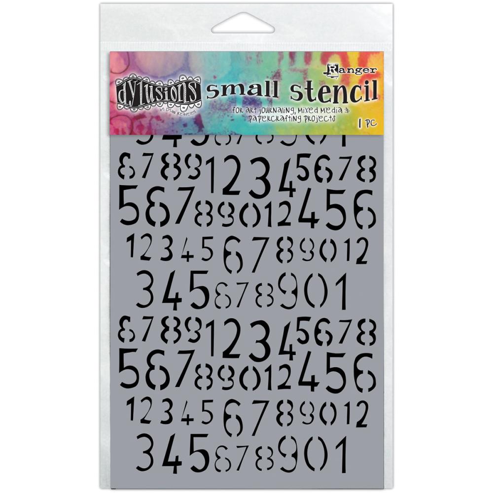 Dylusions Stencil – Numbers - TRC Creative